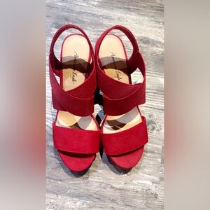 American Eagle Outfitters Women's Red Sandals